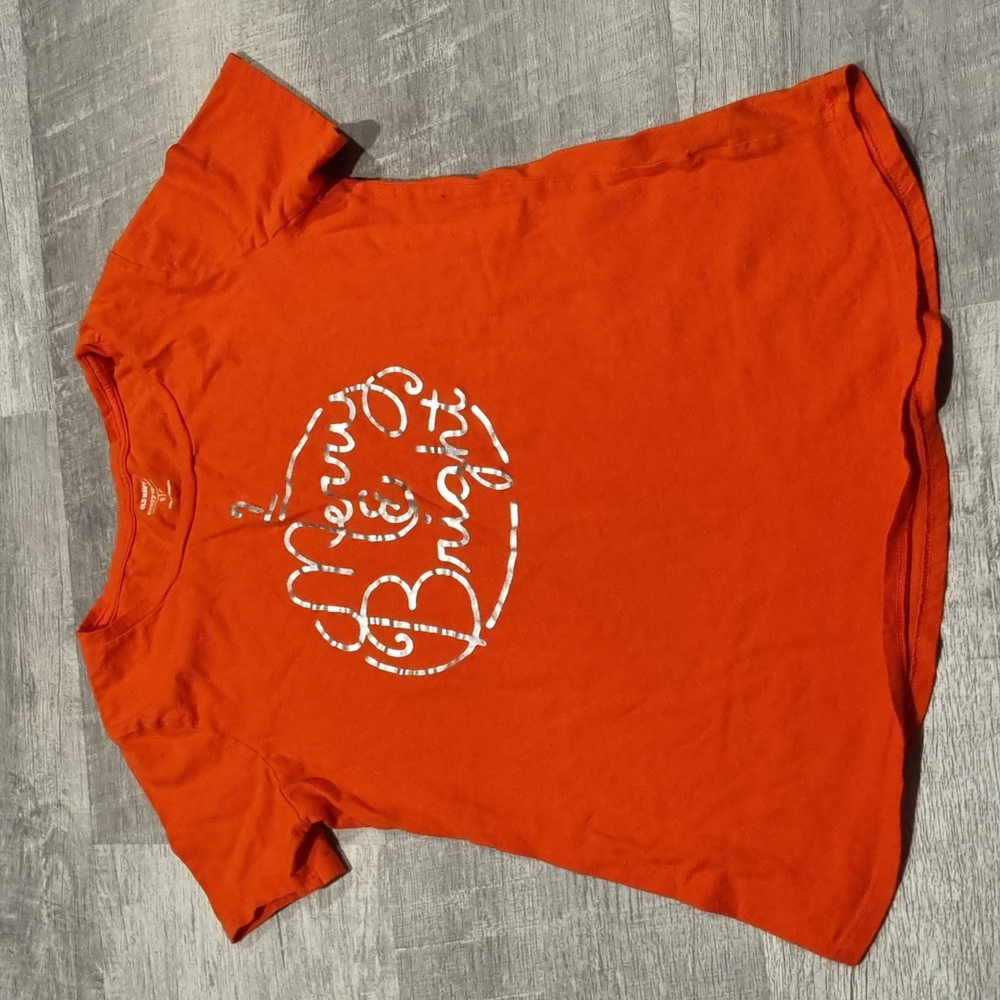 Orange Holiday Shirt